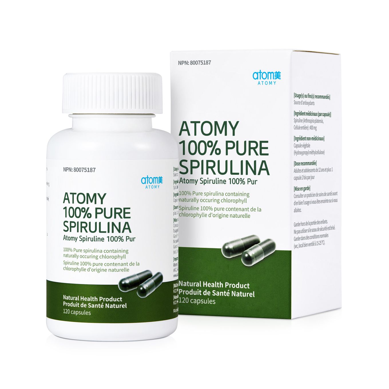 100% Pure Spirulina