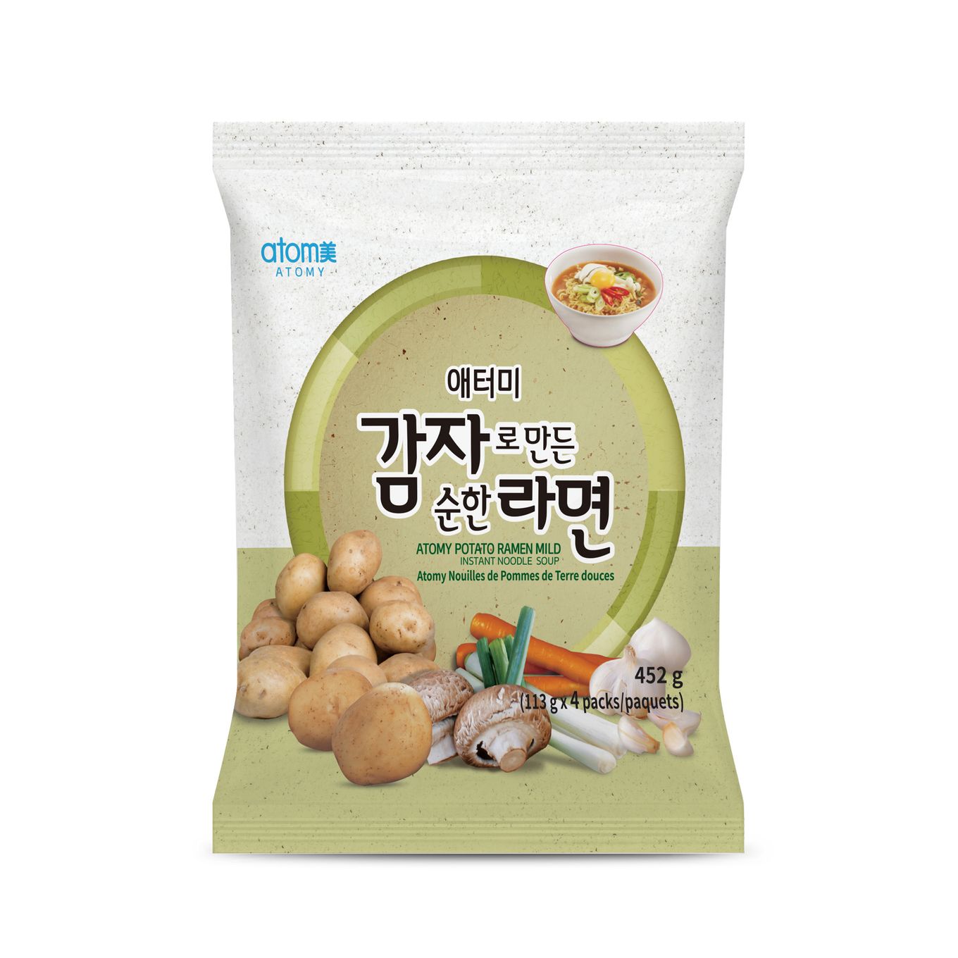 Potato Ramen Mild (4 packs)