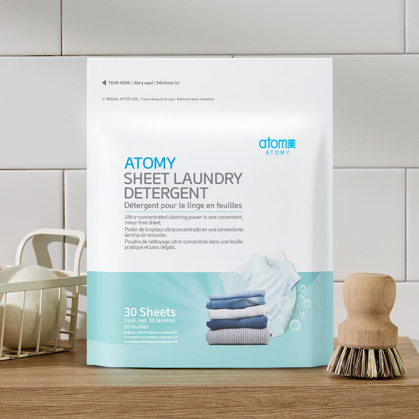Sheet Laundry Detergent